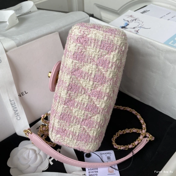 First Bag Ru WITH HANDLE TOP CHANEL BAG FLAP 0717